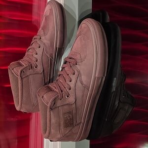 Vans Skate Half Cab PopCush – Brown Suede – Multiple Sizes Available